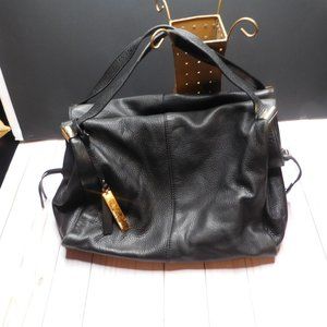 Vince Camuto Black Leather Hobo